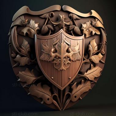 3D model shield (STL)